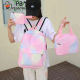 Tie Dye Ink Backpack & Lunch Tote Set