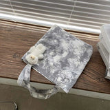 Tie-dye Harajuku Shoulder Bags Large Capacity Canvas Handbag
