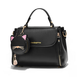 Tilorraine Women's Crossbody Bag PU Handbag Messenger Shoulder Bag