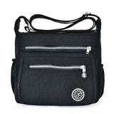 Tilorraine Arrival Casual Tote Nylon Shoulder Bag Solid Zipper Crossbody Travel