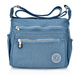 Tilorraine Arrival Casual Tote Nylon Shoulder Bag Solid Zipper Crossbody Travel