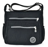 Tilorraine Arrival Casual Tote Nylon Shoulder Bag Solid Zipper Crossbody Travel