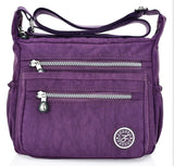 Tilorraine Arrival Casual Tote Nylon Shoulder Bag Solid Zipper Crossbody Travel
