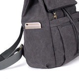Tilorraine Canvas Backpack Shoulder Bags Vintage Unisex Travel Bag