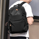 Tilorraine Oxford Backpack Men Large Capacity Outdoor Travel USB Backpack