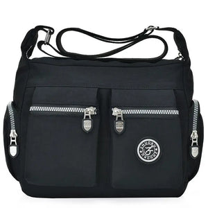 Tilorraine Waterproof Shoulder Cross Body Bag Nylon Travel Messenger