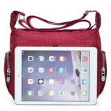 Tilorraine Waterproof Shoulder Cross Body Bag Nylon Travel Messenger