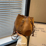 Tilorraine Small Bucket Bag Women's Bag Versatile Messenger Bag