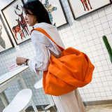 Tilorraine Canvas Bag Women Messenger Large Capacity Shoulder Crossbody Handbag