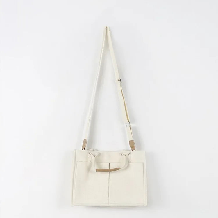 Tilorraine Canvas Bag Women's Handbag Pocket Single Shoulder Bag