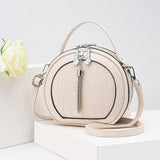 Tilorraie Small Round Bag Women Shoulder Cake Crossbody Portable Mini Bags