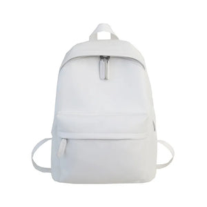 Tilorra Women Backpack Leather Solid PU Bag College Student Schoolbag