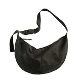 Tilorraine Women Large Capacity Dumpling Bag Multicolor Retro Nylon Shoulder Bag