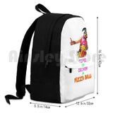 Pizza Ball Outdoor Hiking Backpack Waterproof Camping Travel