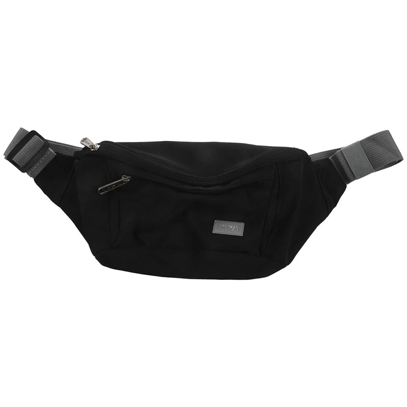 Tinyat Men Waist Bag Pack Travel Phone Belt Bag Pouch Unisex Shoulder Chest Bag