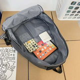 Waterproof Nylon Schoolbag for Teenage Girls