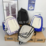 Waterproof Nylon Schoolbag for Teenage Girls