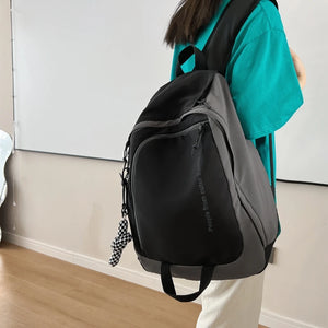 Waterproof Nylon Schoolbag for Teenage Girls