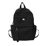 Nylon Cloth Backpack for Women High Storage Books Travel Backpack