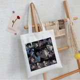 Titans Attack Anime Canvas Bag Harajuku Style Large Women Handbag