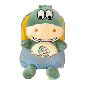 3D Cartoon Dinosaur Toddler Backpack for Boys and Girls