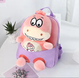 Dinosaur Doll Toddler Backpack Mini School Bag