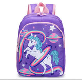 Toddler Girls Backpack Unicorn/Mermaid School Bag for Kindergarten