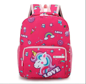 Toddler Girls Backpack Unicorn/Mermaid School Bag for Kindergarten