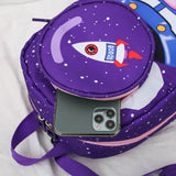 Rocket Kids School Bag Kindergarten Cartoon Bagpack Shoulder School Bags