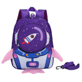 Rocket Kids School Bag Kindergarten Cartoon Bagpack Shoulder School Bags