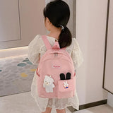 Toddler School Bag Durable Zipper Closure Backpack