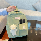 Toddler School Bag Durable Zipper Closure Backpack