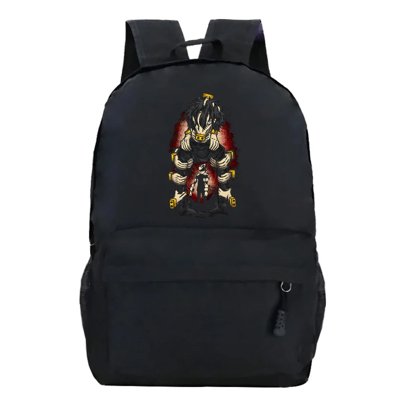 Dark Shadow Punk Backpack for Boys and Girls