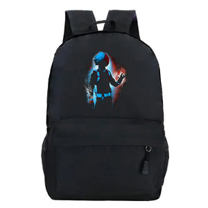 Dark Shadow Punk Backpack for Boys and Girls