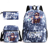 Toilet-Bound Hanako 3-Piece School Bag Set Large Capacity Leisure Backpack