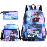 Toilet-Bound Hanako 3-Piece School Bag Set Large Capacity Leisure Backpack