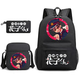 Toilet-Bound Hanako 3-Piece School Bag Set Large Capacity Leisure Backpack