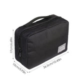 Large Travel Toiletry Bag Splash-Proof Polyester Cosmetic Storage