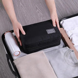 Large Travel Toiletry Bag Splash-Proof Polyester Cosmetic Storage