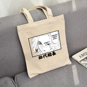 Tokyo Avenger Harajuku Shoulder Bag Canvas Bag Casual Summer Tote Shopper Bag