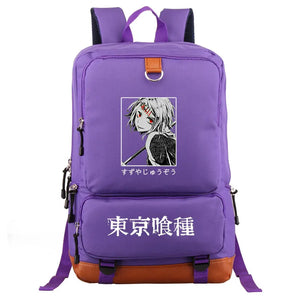 Tokyo Ghoul School Bag Anime Backpack Teenagers Computer Outdoor Laptop Travel