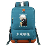 Tokyo Ghoul School Bag Anime Backpack Teenagers Computer Outdoor Laptop Travel