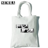 Tokyo Ghoul Women Canvas Bag Japanese Gothic Harajuku Hip-hop Shoulder Bag