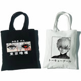 Tokyo Ghoul Women Canvas Bag Japanese Gothic Harajuku Hip-hop Shoulder Bag