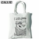 Tokyo Ghoul Women Canvas Bag Japanese Gothic Harajuku Hip-hop Shoulder Bag