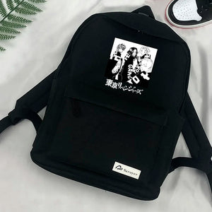 Tokyo Revengers Anime Printed Backpack Student School Bookbag Casual Shoulder Ba