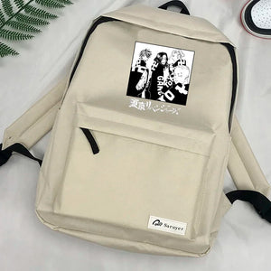Tokyo Revengers Anime Printed Backpack Student School Bookbag Casual Shoulder Ba
