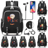 Tokyo Revengers Backpack Usb Travel Backpack for Boys Girls School Students