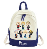 Tokyo Revengers Canvas Backpack Boy Girl School Bags