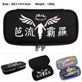 Tokyo Revengers Nylon Printing Pencil Case Double Zipper Stationary Bags
